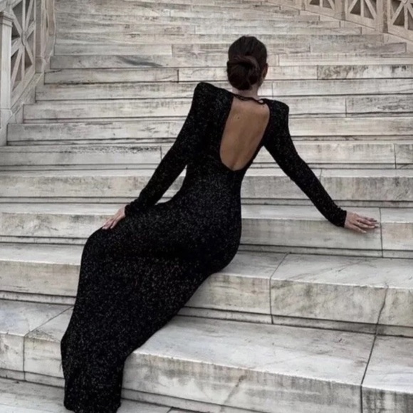 Zara maxi sequins dress - Picture 6 of 16